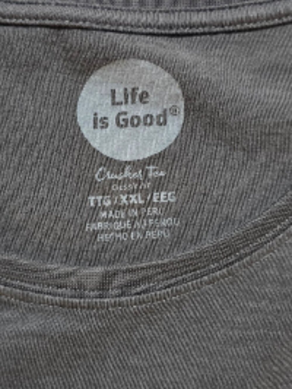 Life is Good XXL I'm Here for the Boos Ghost Halloween Long Sleeve Crusher Tee - Picture 3 of 8